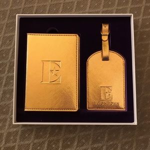 Travel Set Elton John Passport Holder and Address Tag